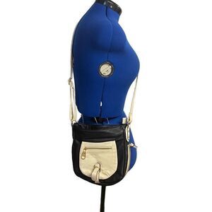 STEVE MADDEN Women’s Crossbody Black & White‎ 9.5X3X9 SEE DESCRIPTION